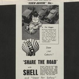 Advertising proofs for Shell products and services [9 of many]