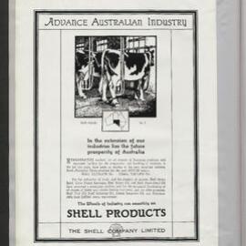 Pre-war advertising of Shell products [4 of many]