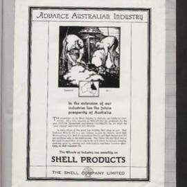 Pre-war advertising of Shell products [5 of many]
