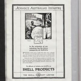 Pre-war advertising of Shell products [9 of many]