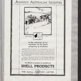 Pre-war advertising of Shell products [14 of many]
