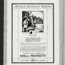 Pre-war advertising of Shell products [15 of many]