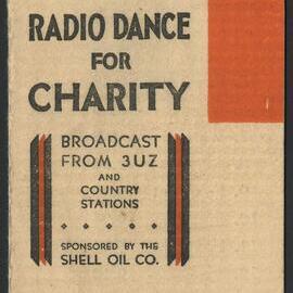 Dance card and ephemera [1 of many]