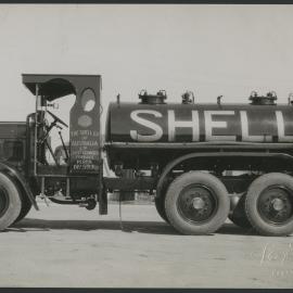 Photographs of Shell tank trucks and other vehicles servicing Western Australia [1 of many]