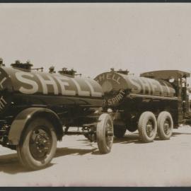 Photographs of Shell tank trucks and other vehicles servicing Western Australia [6 of many]
