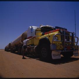 Photographs of Shell tank trucks and other vehicles servicing Western Australia [13 of many]