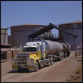 Photographs of Shell tank trucks and other vehicles servicing Western Australia [15 of many]