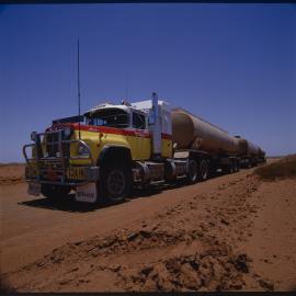 Photographs of Shell tank trucks and other vehicles servicing Western Australia [16 of many]