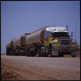 Photographs of Shell tank trucks and other vehicles servicing Western Australia [17 of many]