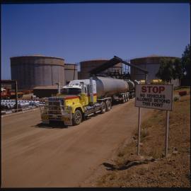 Photographs of Shell tank trucks and other vehicles servicing Western Australia [18 of many]