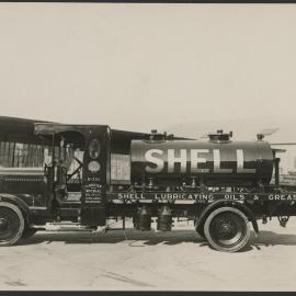 Photographs of Shell tank trucks and other vehicles servicing Victoria [3 of many]