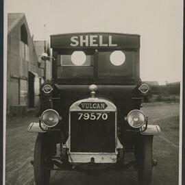 Photographs of Shell tank trucks and other vehicles servicing Victoria [5 of many]
