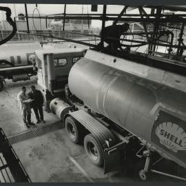 Photographs of Shell tank trucks and other vehicles servicing Victoria [10 of many]