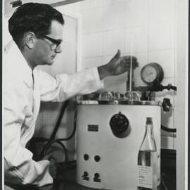 Photographs of Newport Laboratory and staff working within [8 of many]