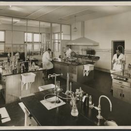 Photographs of Newport Laboratory and staff working within [12 of many]