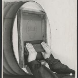 Photographs of the case making, tin factory and filling station, Newport [2 of many]