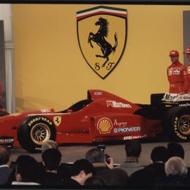 Photographs of motor sports events, vehicles and drivers [8 of many]