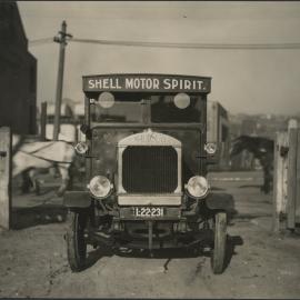 Photographs of Shell tank trucks and other vehicles servicing New South Wales [44 of many]