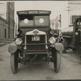 Photographs of Shell tank trucks and other vehicles servicing New South Wales [45 of many]