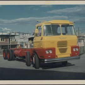 Coloured photographs of Shell tank trucks [1 of many]