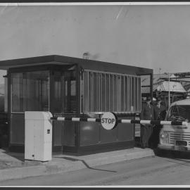 Photographs of Clyde Refinery entrance, administrative and staff amenities buildings, 1960s [6 of many]