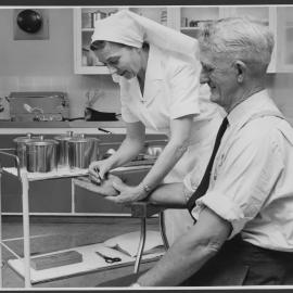 Photographs of workers at their jobs, special events, and training courses [7 of many]