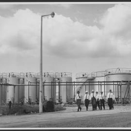 Visitors to Clyde Refinery on tours of inspection [2 of many]