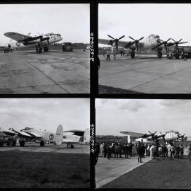 Avro Lancaster Type 683 bomber aircraft ? Spirit of Surfers Paradise? , at Mascot, Sydney, New South Wales.