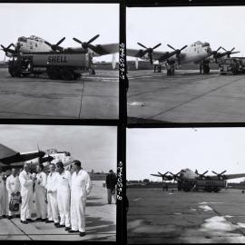 Avro Lancaster Type 683 bomber aircraft ? Spirit of Surfers Paradise? , at Mascot, New South Wales.