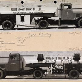 A Shell Aviation Service pump tanker used for refuelling Qantas Airways Ltd aircraft in Darwin
