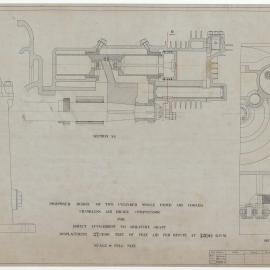 Proposed Design of Two Cylinder Single Ended Air Cooled Crankless Air Brake Compressor for DirectAttachment to Armature Shaft