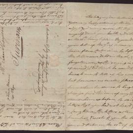Letter A M C Hayward to Mrs Isaac Hayward, Surinam