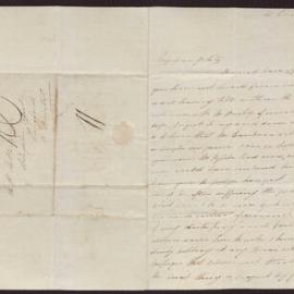 Letter (Mrs) E White to M P Wiltens Andree