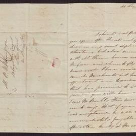 Letter (Mrs) E White to M P  W A