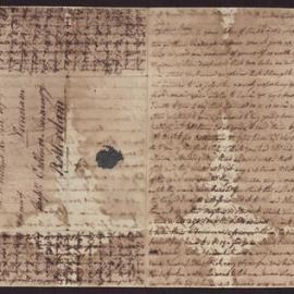 Letter Magdalena (Mrs EDW)Wylde to M P Wiltens Andree Surinam