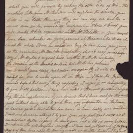 Letter J C Hayward to M P W A, Surinam, 4 April 1821