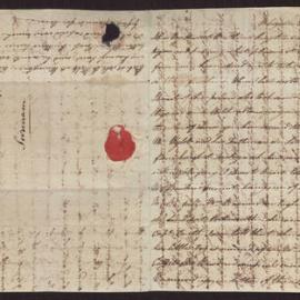 Letter Magdelina Wylde  to M P W Andree, Surinam