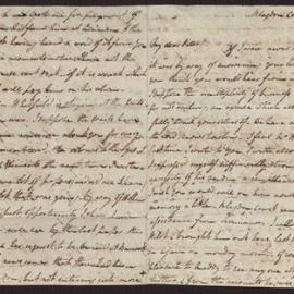 Letter Edward Wylde to M P W A, Surinam, 12 August 1821
