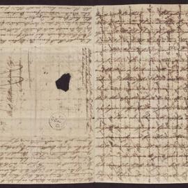 Letter Magdelina (Mrs E D W) Wylde to M P W A Surinam