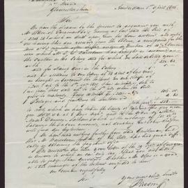 Letter Broen and Co to  I J T Hayward, Stroud, 1 April 1836