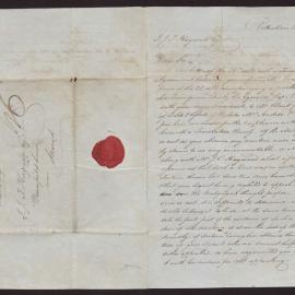 Letter Macpherson Campbbell and Co, Rotterdam to I J T Hayward