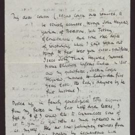 C W A H, Kalgoorlie W A to F G H, 13 August 1911