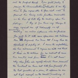 Transcription of letter - may be reply to letter 165 dated 29 August 1835,  D S Hayward to I J T, Stroud