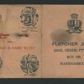 Fletcher Jones Pastoralist Coverdines