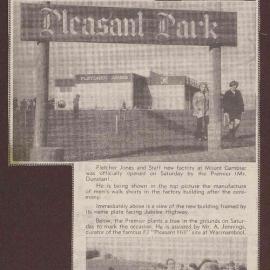 FJ Scrap book 1918-1979