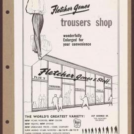 Advertising templates - Men's trousers