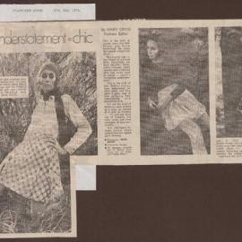 Advertising cuttings