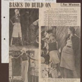 Advertising cuttings