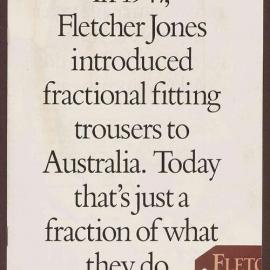Australian and New Zealand Fletcher Jones catalogues