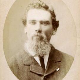 Portrait of an unidentified beared man.
